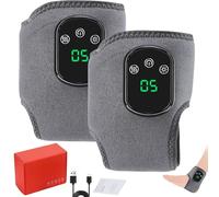Emsence Triple Technology Foot Massager, Portable 3 In 1 Wireless Foot Massager With 3 Vibration Modes, Smart Timer, Touch Screen, for Home/Office (2 Pcs)