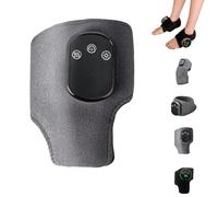 Emsence Triple Therapy Foot Massager,Emsence Triple Technology Foot Massager,Foots Renew Triples Method Massagers,with 3 Vibration Mode,5 Heat Leavel, for Home, Travel, office (Gray Ankle,1PC)