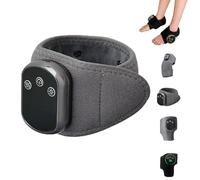Emsence Triple Therapy Foot Massager,Emsence Triple Technology Foot Massager,Foots Renew Triples Method Massagers,with 3 Vibration Mode,5 Heat Leavel, for Home, Travel, office (Gray Wrist,1PC)