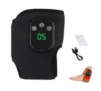 Emsence Triple Therapy Foot Massager, Emsense Foot Massage, Foots Renew Triple Method Massager, 3-Level Heat & Massage Adjustable,Smart Timer,Touch Screen, for Home/Office/Travel (Black 3 Level*1pcs)