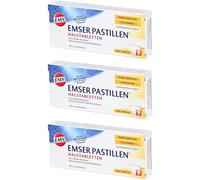 Emser® Pastilles sans sucre et menthol Pastille(S) 3x30 pc(s)