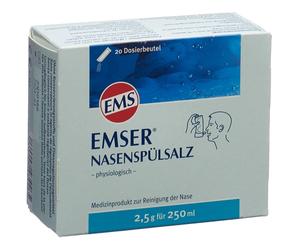 Emser® Sel de rinçage nasal Poudre 20x2,5 g