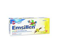 Emsillen enfants pastilles pour la gorge vanille 20 pcs