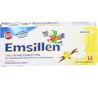 Emsillen enfants pastilles pour la gorge vanille 20 pcs
