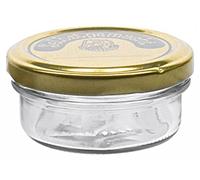 EMSY pot à couvercle vissé linteau avec couvercle TO 66mm fait maison 70 ml pack de 16