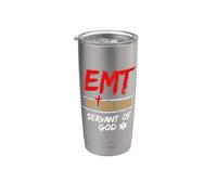 EMT en appelant Servant Of God Medical Responder Gobelet isotherme en acier inoxydable double paroi