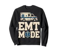 EMT Mode Ambulance EMS First Responder Pride Sweatshirt
