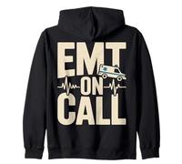 EMT on Call Ambulance EMS First Responder Pride Sweat à Capuche