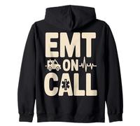 EMT on Call Ambulance EMS First Responder Pride Sweat à Capuche