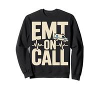 EMT on Call Ambulance EMS First Responder Pride Sweatshirt