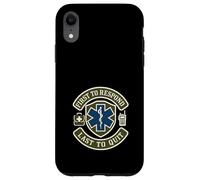 EMT Paramédic First Responder EMT Life Emergency Medical Coque pour iPhone XR