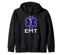 EMT Uniforme d'urgence Technicien médical Star of Life EMS Sweat à Capuche