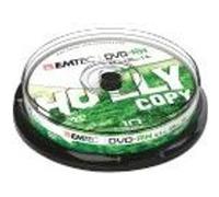 EMTEC - 10 x DVD-RW - 4.7 Go (120 minutes) 1x - 4x - argent - spindle G