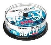 EMTEC - 25 x DVD+R DL - 8.5 Go ( 240 minutes ) 8x - Argenté(e) - Spindle