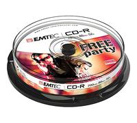 Emtec 52 x 700 MB CB CD-R (Lot de 10)