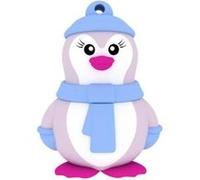 Emtec Miss Penguin lecteur USB flash 16 Go USB Type-A 2.0 Bleu, Violet, Blanc