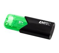 EMTEC B110 Click Easy 3.2 - 64Go / Noir, vert