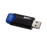 EMTEC B110 Click Easy 3.2 - Clé USB - 32 Go - USB 3.2 Gen 1 - bleu, noir