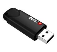 EMTEC B120 Click Secure 3.2 - Clé USB - chiffré - 128 Go - USB 3.2 Gen 2 - FIPS 140-2