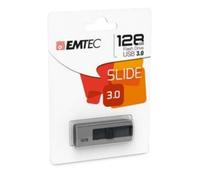Emtec B250 Slide lecteur USB flash 128 Go USB Type-A 3.2 Gen 1 (3.1 Gen 1) Gris