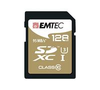Emtec Carte SD SDXC (CLASS10) Speedin + Blister de Cartes 128 Go