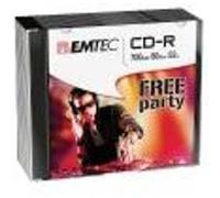 EMTEC Classic - 10 x CD-R - 700 Mo (80 min) 52x - boîtier CD étroit G