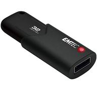 EMTEC Clé USB 3.0 (3.2) Click Secure B120, Mémoire Flash Drive De 32 Go, Stockage Externe, Lecture 100Mb/S, Écriture 20Mb/S, Avec Logiciel D'Encryption AES260, Noire