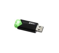 Emtec Click Easy lecteur USB flash 64 Go USB Type-A 3.2 Gen 1 (3.1 Gen 1) Noir, Vert