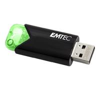 Emtec Click Easy lecteur USB flash 64 Go USB Type-A 3.2 Gen 1 (3.1 Gen 1) Noir, Vert