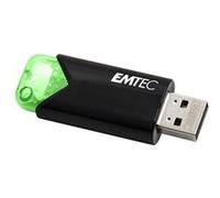 Emtec Clé USB B110 Click Easy 3.2 64 Go – 20 Mo/s lecture 10 Mo/s écriture – Éco-design Vert