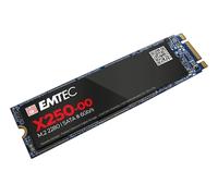 EMTEC - Disque Dur SSD Interne M.2 2280 SATA - Collection X250 Power Plus - 3D NAND - 1To - 10x Plus Rapide qu’un Disque Dur Classique - Ultra-Performant
