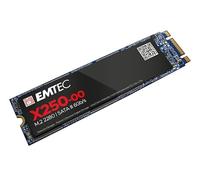 EMTEC - Disque Dur SSD Interne M.2 2280 SATA - Collection X250 Power Plus - 3D NAND - 2To - 10x Plus Rapide Qu’Un Disque Dur Classique - Ultra-Performant