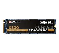 EMTEC - Disque Dur SSD Interne X300 M.2 2280 SSD Power Pro 256Go - PCI Express 3.0 3D NAND NVMe - Idéal Ultrabook, Informatique Haute Performance