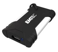 EMTEC - Disque SSD Externe X210G Gaming Portable 2 To, 2 TB - ECSSD2TX210G - USB-C 3.2 Gen2 - Jusqu'à 1100MB/s - 3D NAND Flash - Stockage Documents, Musique, Vidéos HD Nomade