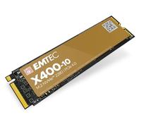 Emtec - Disque SSD Interne Collection X400-10 Power Pro M.2 2280 NVMe - 4To, 4TB - ECSSD4TX410 - PCIe Gen4x4-3D NAND - Idéal pour PlayStation PS5, Gamer, Jeux Vidéo