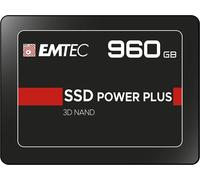EMTEC - Disque Dur SSD Interne 2,5" - SATA - Collection X150 Power Plus - 3D NAND - 960Go - 10x Plus Rapide qu’un Disque Dur Classique - Ultra-Performant