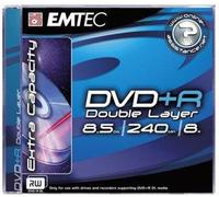 EMTEC DVD+R DL double couche 8,5Go 8x, en jewelcase