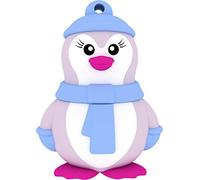 Emtec Miss Penguin lecteur USB flash 16 Go USB Type-A 2.0 Bleu, Violet, Blanc
