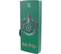 EMTEC, ECMMD16GM730HP02, Clé USB 16 Go Harry Potter Slytherin, design exclusif, vitesse de lecture jusqu'à 15 MB/s, avec 4 tattoos inclus, idéale pour les fans - Taille : 16 Go, Couleur : Slytherin