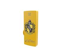 EMTEC, ECMMD32GM730HP04, Clé USB 32 Go design exclusif inspiré de l'univers magique, système coulissant pour protection, vitesses de transfert jusqu'à 15 MB/s - Taille : 32 Go, Couleur : Hufflepuff
