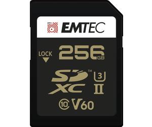 Emtec ECMSD256GUHS2V60 mémoire flash 256 Go SDXC UHS-II Classe 2