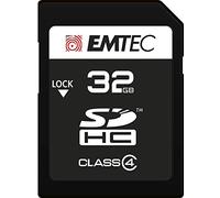 EMTEC ECMSD32GHC4 - Carte SDHC - Classe 4 - Gamme Elite Silver - Avec adaptateur de Performance - 32 Go