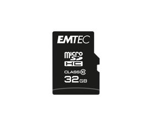 Emtec ECMSDM32GHC10CG mémoire flash 32 Go MicroSD Classe 10