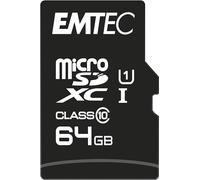EMTEC Elite Gold - carte mémoire flash - 64 Go - micro SD