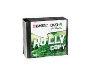 Emtec ECOVR471016SL DVD vierge 4,7 Go DVD-R 10 pièces