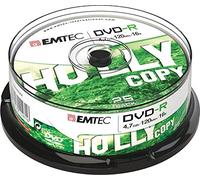 Emtec DVD-R 25 x 4,7 Go (120 min) 16x argent Spindle G