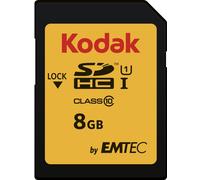 Emtec EKMSD8GHC10K mémoire flash 8 Go SDHC UHS-I Classe 10