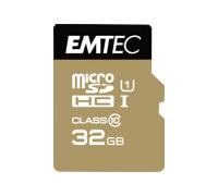 EMTEC Elite Gold - carte mémoire flash - 32 Go - micro SD