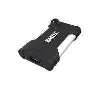 EMTEC - Disque SSD Externe X210G Gaming Portable 2 To, 2 TB - ECSSD2TX210G - USB-C 3.2 Gen2 - Jusqu'à 1100MB/s - 3D NAND Flash - Stockage Documents, Musique, Vidéos HD Nomade