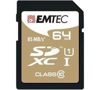 EMTEC Gold+ - Carte mémoire flash - 64 Go - Class 10 - SDXC Gold G